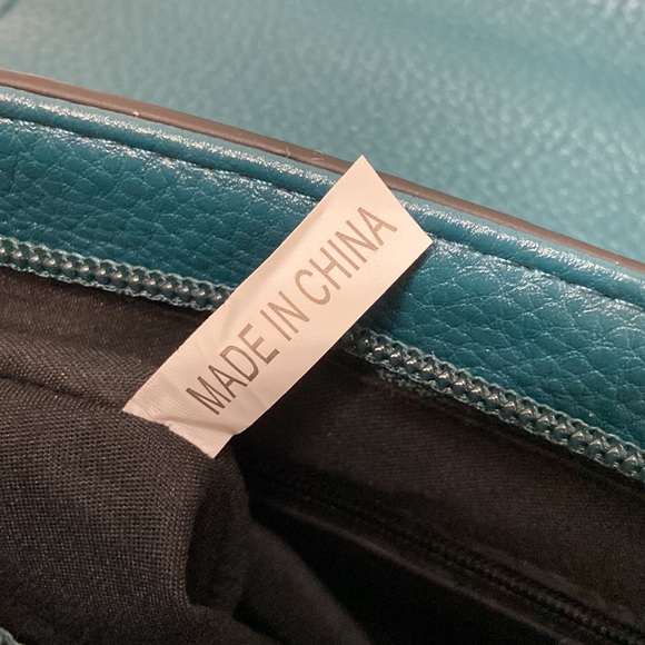 Women’s JM Collection teal crossbody purse. One size. - Picture 11 of 13